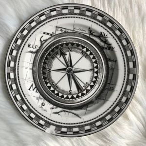 222 Fifth Slice of Life Nautical Compass Plate